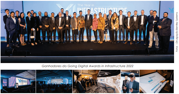 Ganhadores do Prêmio da Bentley - The Year in Infrastructure and Going Digital 2022